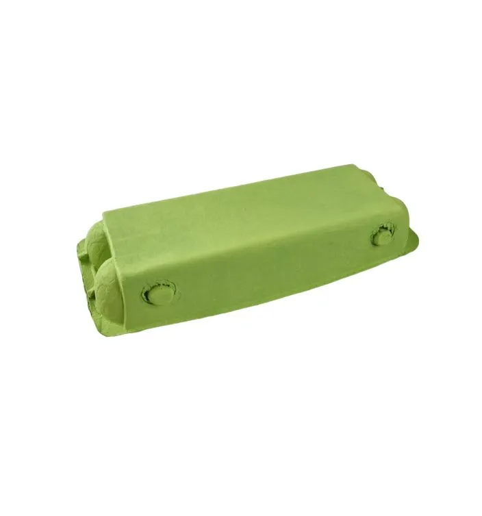 25 X Lime Green Full Dozen Carton 12-Egg Recyclable Egg Cartons