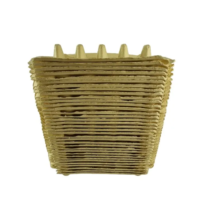 25 X Yellow Full Dozen Carton 12-Egg Recyclable Egg Cartons
