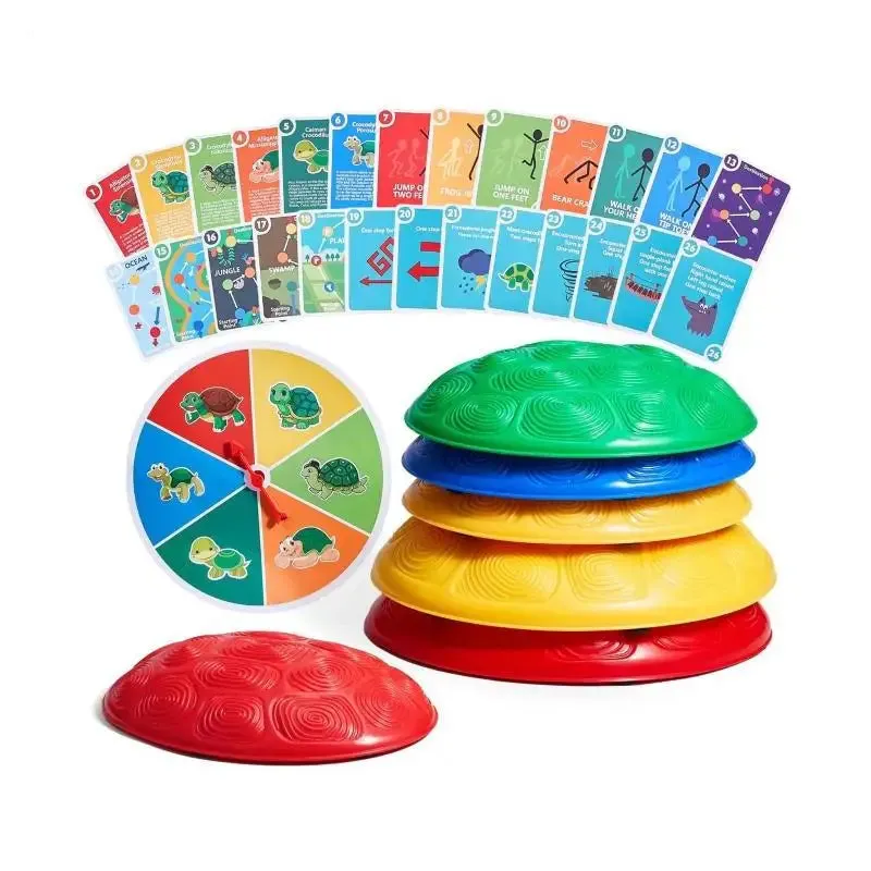 6Pcs Turtle Balance Coordination Stepping Stones Toys For Children