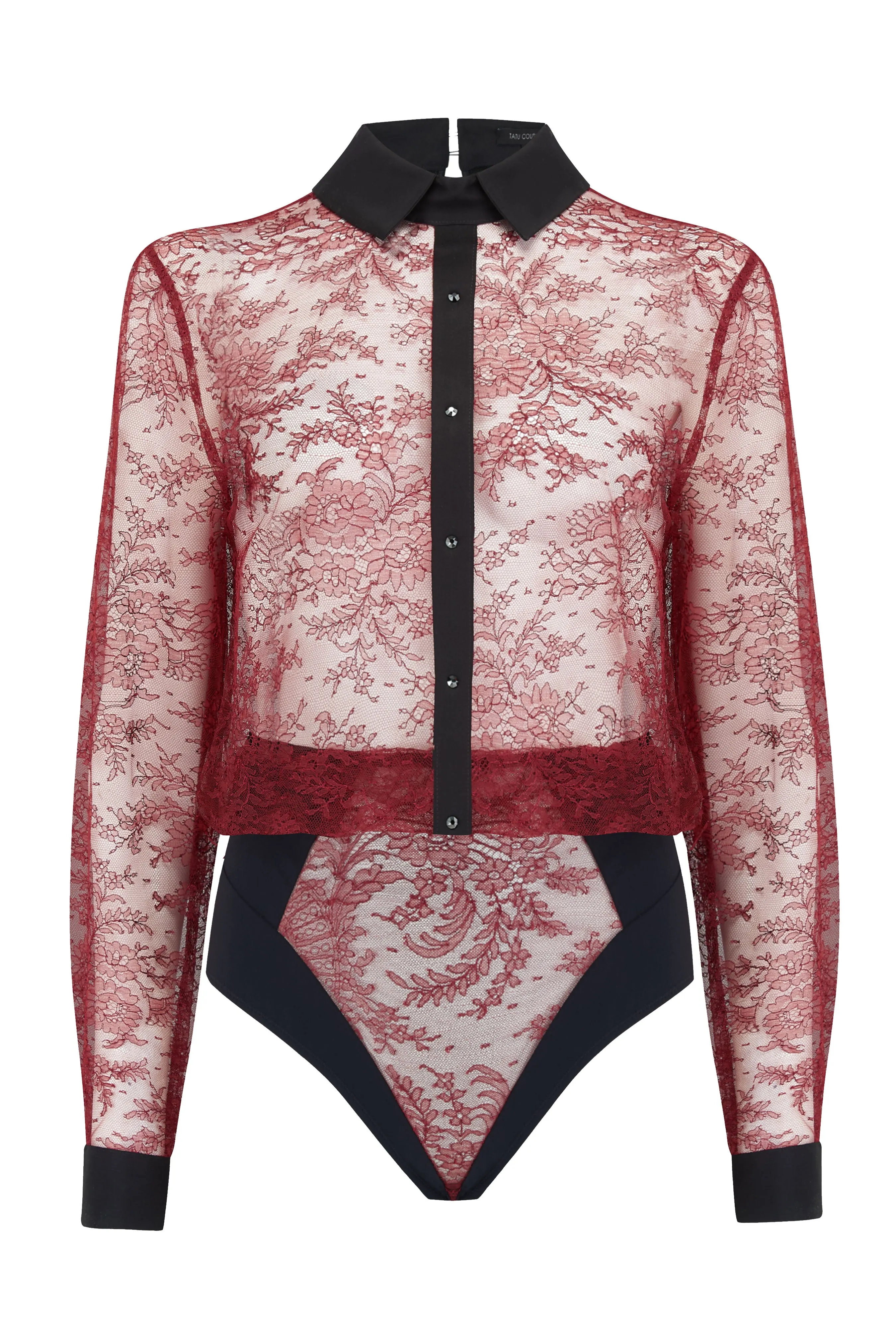 Cline Lace Bodysuit Blouse