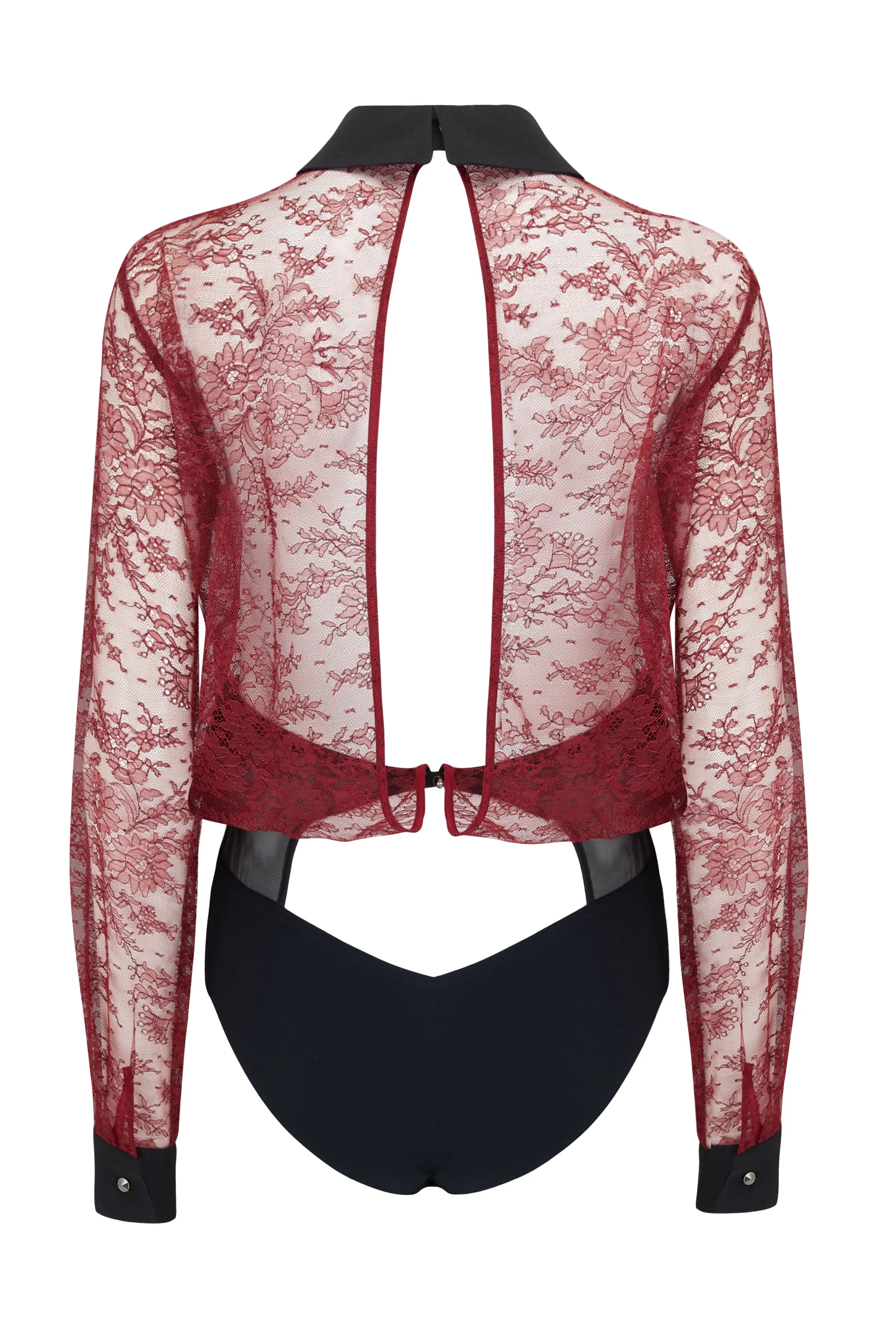 Cline Lace Bodysuit Blouse