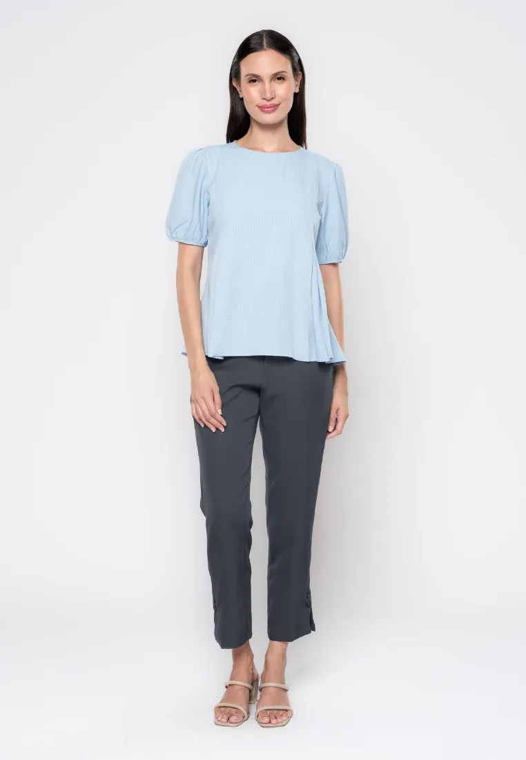 Crystal Jacquard Blouse