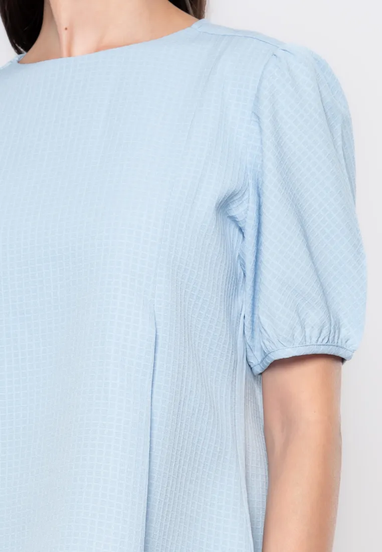 Crystal Jacquard Blouse