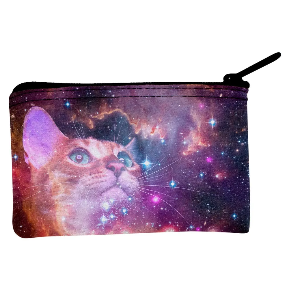 Galaxy Cat Coin Purse