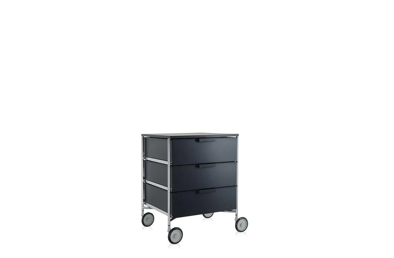 Mobil Chest of Drawers - 3 Containers - Wheels