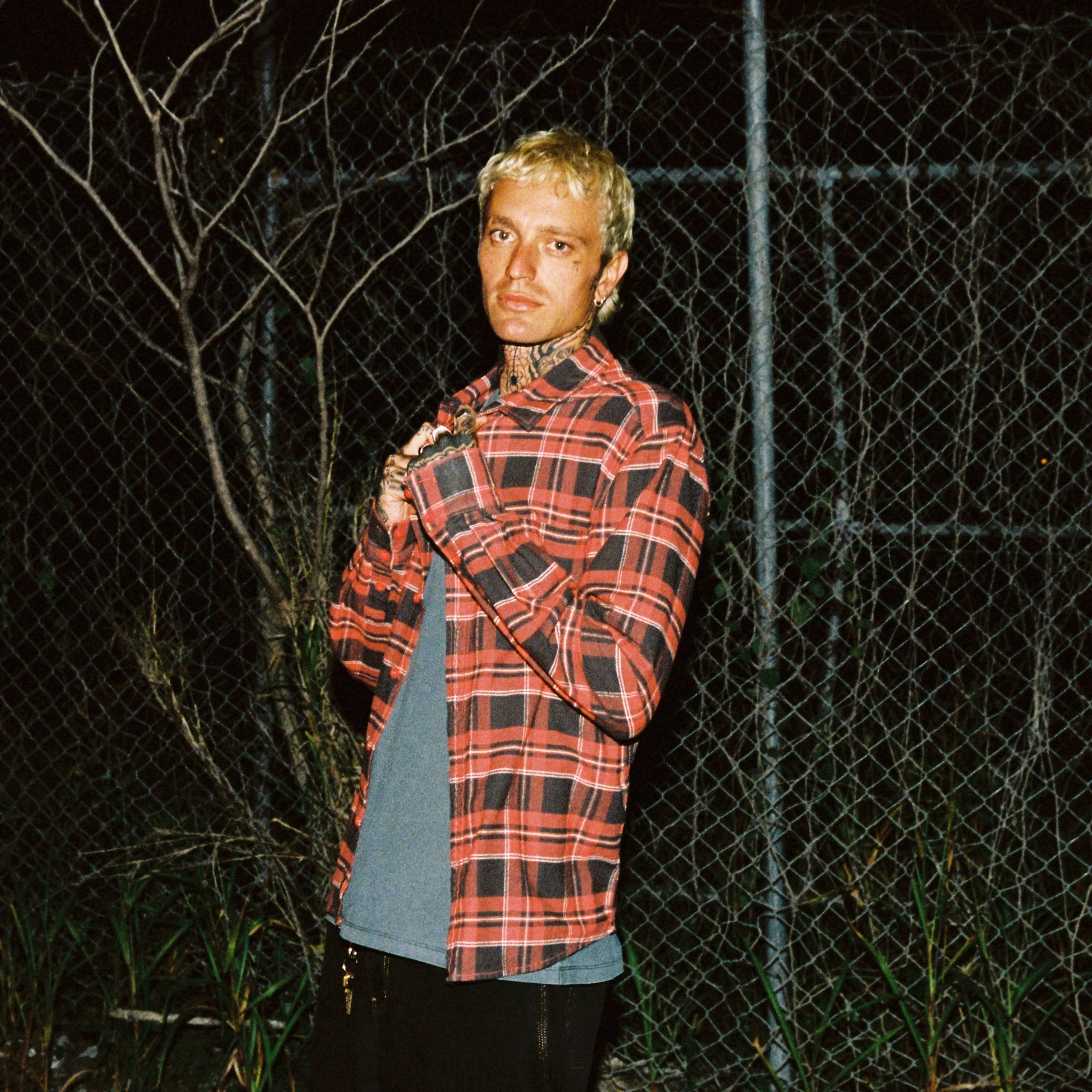 Mythos Casual Longsleeve Shirt Red Check