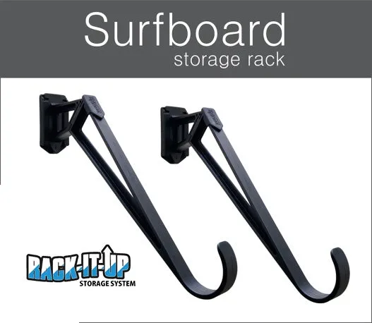 RACK IT UP SURFBOARD STORAGE 45 DEGREE ANGLE