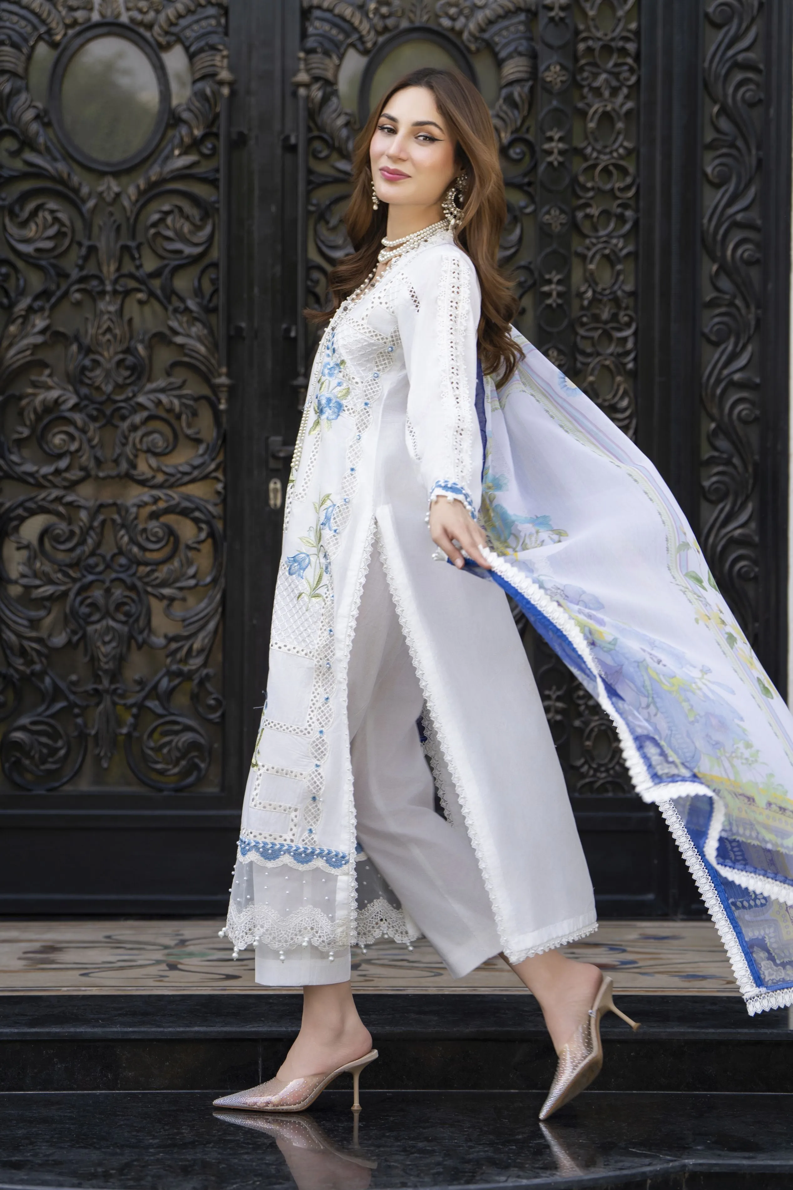 Silver Petals Ready to Wear Lawn Collection  SPRW6