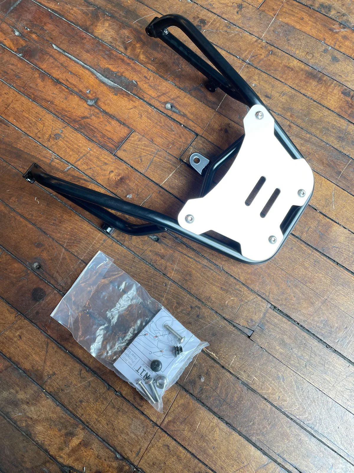 UNIT Garage ATLAS Rear Rack   Passenger Grip - Aprilia Tuareg 660